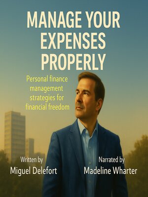 cover image of MANAGE YOUR EXPENSES PROPERLY